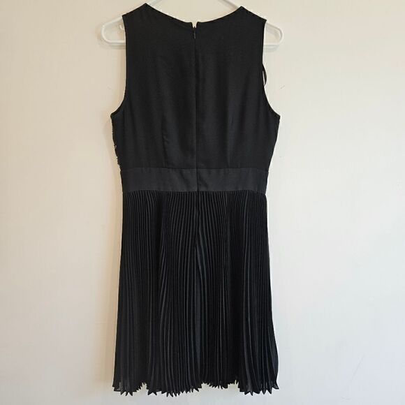 Eliza J Sequin Top Pleated Skirt Cocktail Dress - Picture 5 of 5